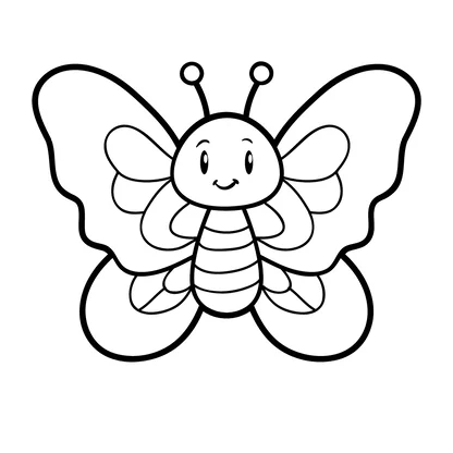 borboletas para colorir para imprimir e colorir - imagem 9